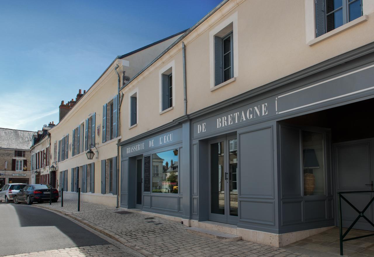 Hostellerie De L'Ecu De Bretagne Beaugency Exterior foto